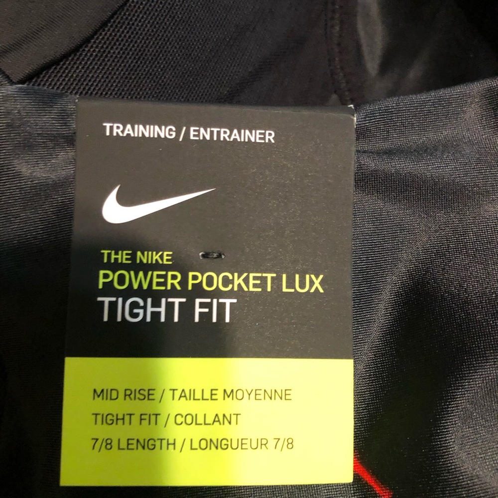 NWT Nike Power Pocket Lux Pants XS - Picture 7 of 7